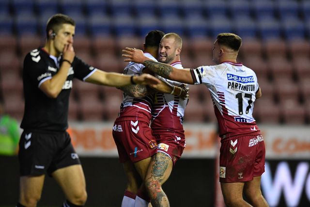 Betfred Super League Wigan Warriors v Warrington Wolves