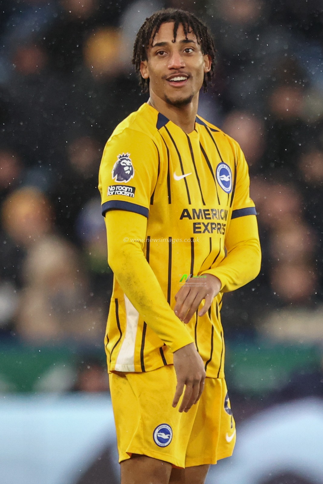 JoÃ£o Pedro of Brighton & Hove Albion during the Premier League match Leicester City vs Brighton and Hove Albion at King Power Stadium, Leicester, United Kingdom, 8th December 2024

(Photo by Alfie Cosgrove/News Images)