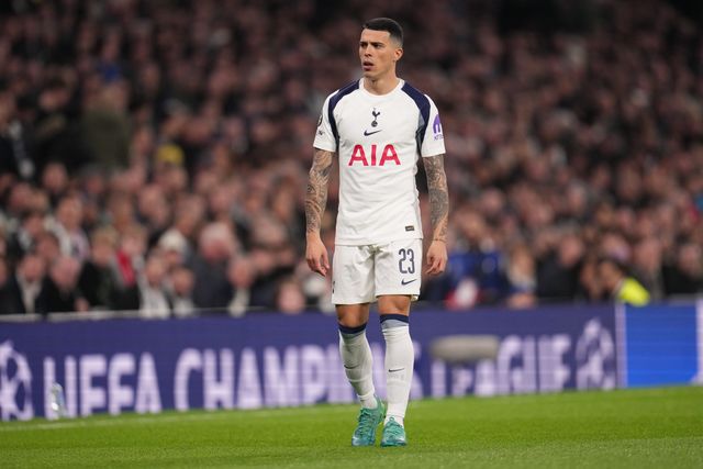 Pedro Porro of Tottenham Hotspur during the UEFA Champions League match Tottenham Hotspur vs Atletico Madrid at Tottenham Hotspur Stadium, London, United Kingdom on 18 March 2026

(Photo by Harvey Murphy/News Images)