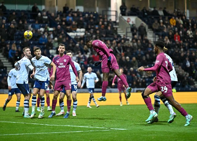 Sky Bet Championship Preston North End v Cardiff City