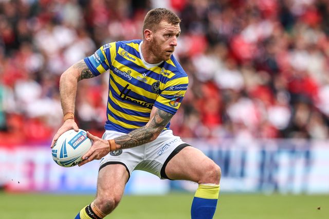 Marc Sneyd of Warrington Wolves during the Betfred Challenge Cup Semi-Finals match Warrington Wolves vs Hull KR at Eco-Power Stadium, Doncaster, United Kingdom on 10 May 2026

(Photo by Alfie Cosgrove/News Images)