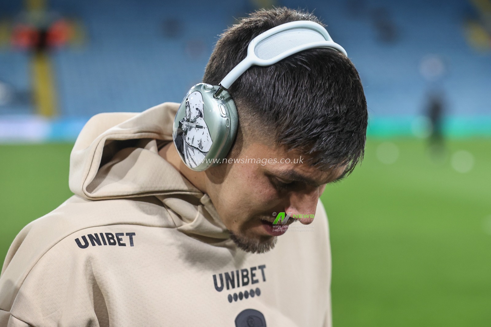 JoÃ«l Piroe of Leeds United arrives during the Sky Bet Championship match Leeds United vs Watford at Elland Road, Leeds, United Kingdom, 22nd October 2024

(Photo by Alfie Cosgrove/News Images)