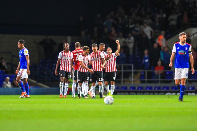 Sky Bet Championship Ipswich Town v Brentford