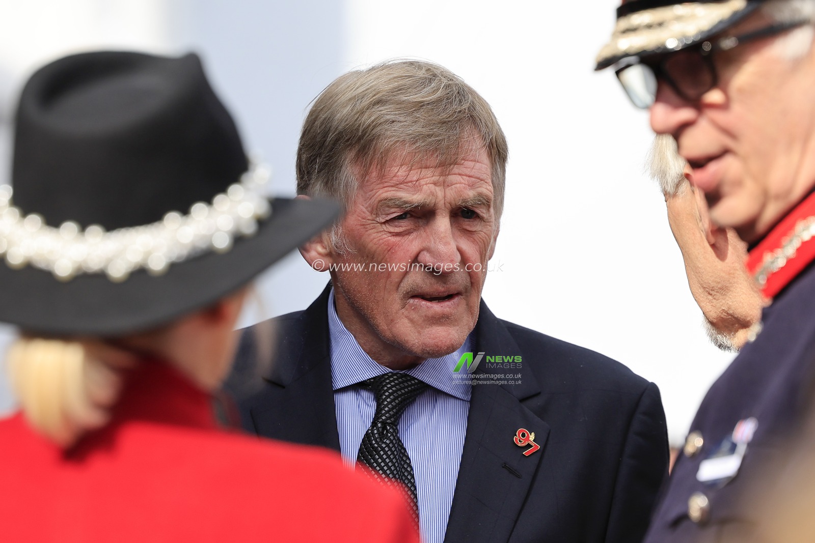 Sir Kenny Dalglish at the commemoration of the Hillsborough disaster at The Randox Grand National festival 2023 Grand National Day at Aintree Racecourse, Liverpool, United Kingdom, 15th April 2023

(Photo by Conor Molloy/News Images)