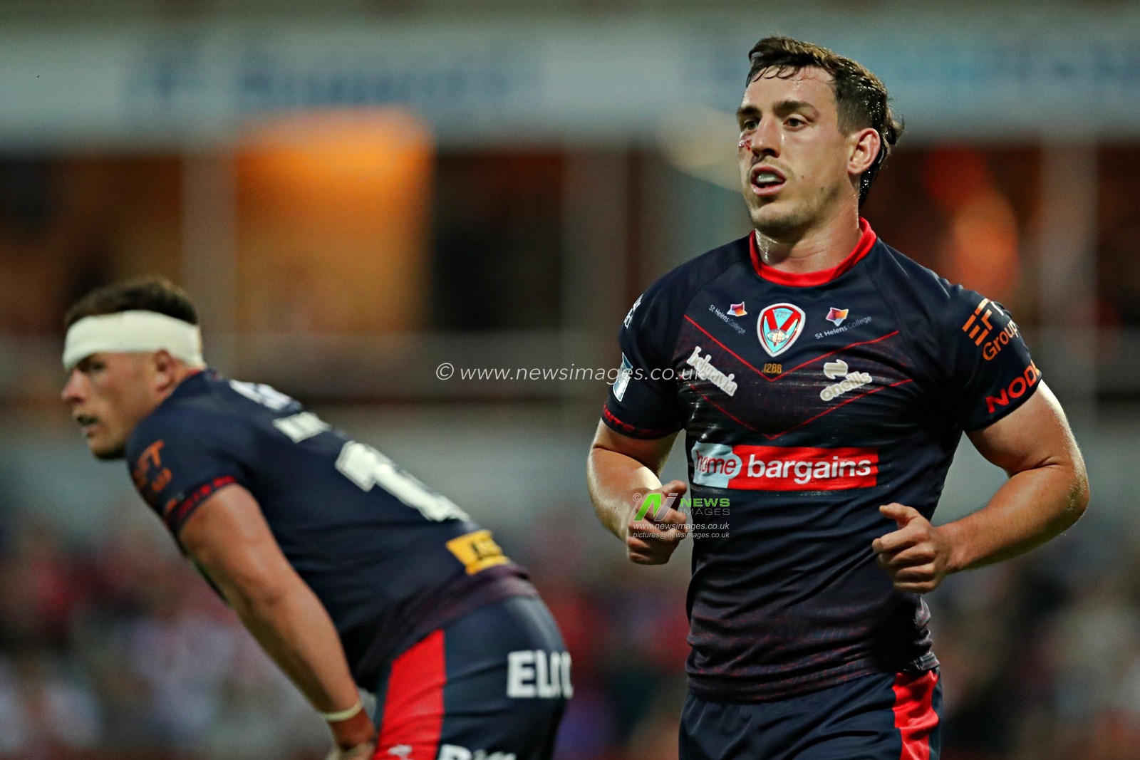 Matt Whitley of St. Helens during the Betfred Super League Round 13 match Hull KR vs St Helens at Sewell Group Craven Park, Kingston upon Hull, United Kingdom, 30th May 2025

(Photo by Sam Eaden/News Images)