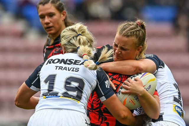 Women's Rugby League World Cup England Women v Canada Women