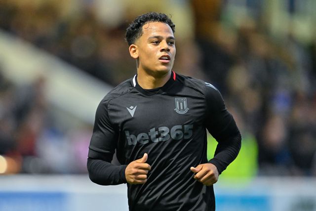 Million Manhoef of Stoke City during the Pre-season friendly match Chester vs Stoke City at Deva Stadium, Chester, United Kingdom, 11th July 2024

(Photo by Cody Froggatt/News Images)