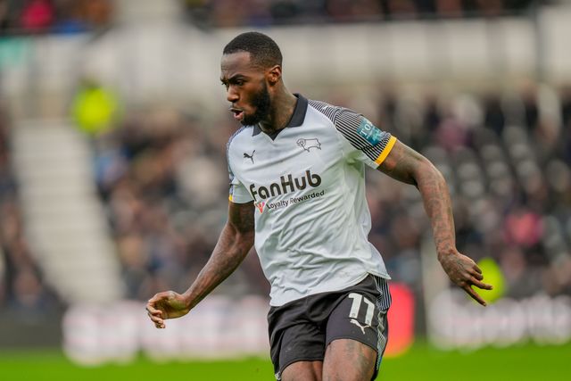 Sky Bet Championship Derby County v Leicester City , ,Corey Blackett-Taylor