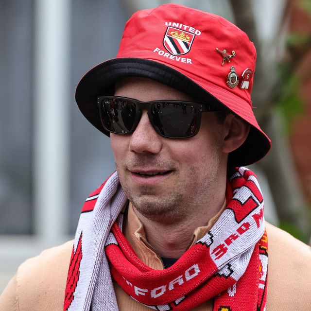 Manchester United fans make their way to the game during the Premier League match Manchester United vs Liverpool at Old Trafford, Manchester, United Kingdom on 03 May 2026

(Photo by Mark Cosgrove/News Images)