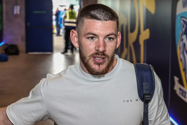 Danny Walker of Warrington Wolves arrives during the Betfred Super League Round 22 match Warrington Wolves vs Catalans Dragons at Halliwell Jones Stadium, Warrington, United Kingdom, 14th August 2025

(Photo by Alfie Cosgrove/News Images)