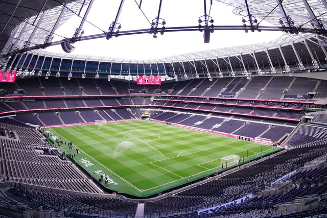 General view of the Tottenham Hotspur Stadium ahead of the Premier League match Tottenham Hotspur vs Leeds United at Tottenham Hotspur Stadium, London, United Kingdom on 11 May 2026

(Photo by Harvey Murphy/News Images)