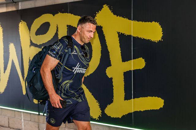 Sam Burgess manager of Warrington arrives during the Betfred Super League round 12 match Warrington Wolves vs Bradford Bulls at The Halliwell Jones Stadium, Warrington, United Kingdom on 24 May 2026

(Photo by Alfie Cosgrove/News Images)