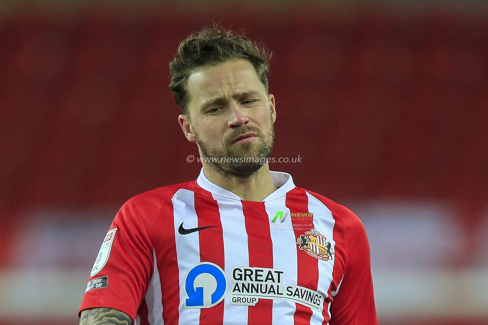 Chris Maguire #7 of Sunderland during the game