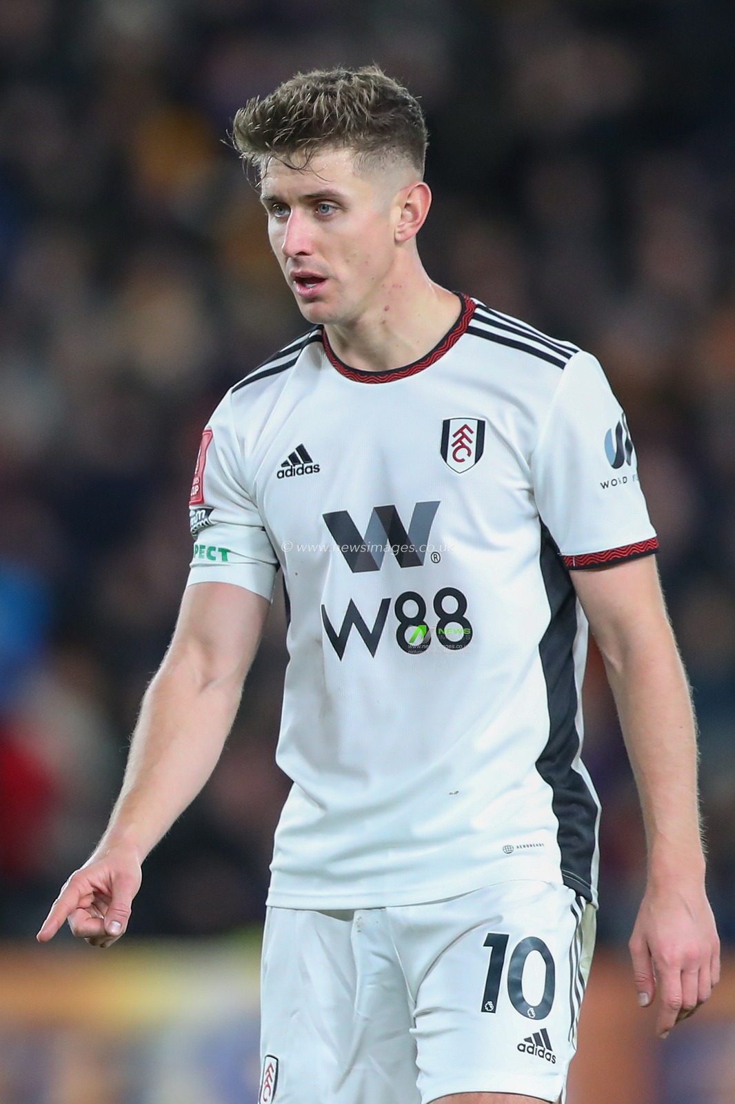 Tom Cairney #10 of Fulham during the Emirates FA Cup Third Round match Hull City vs Fulham at MKM Stadium, Hull, United Kingdom, 7th January 2023

(Photo by Gareth Evans/News Images)