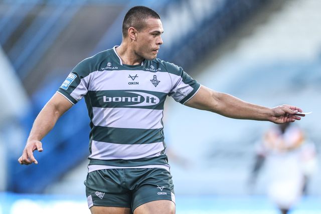 Tui Lolohea of Huddersfield Giants during the Betfred Super League round 18 match Huddersfield Giants vs Bradford Bulls at Accu Stadium, Huddersfield, United Kingdom on 10 July 2026

(Photo by Alfie Cosgrove/News Images)
