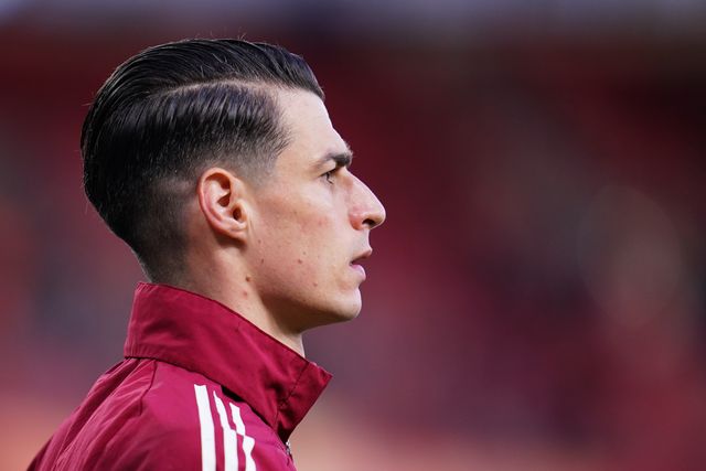 Arsenal goalkeeper Kepa Arrizabalaga ahead of the UEFA Champions League Quarter Finals match Arsenal vs Sporting CP at Arsenal stadium, London, United Kingdom on 15 April 2026

(Photo by Harvey Murphy/News Images)