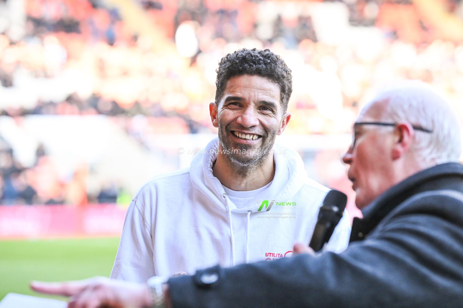 Former England and Portsmouth Goal Keeper David James during the Sky Bet League 1 match Blackpool vs Portsmouth at Bloomfield Road, Blackpool, United Kingdom, 9th March 2024

(Photo by Craig Thomas/News Images)