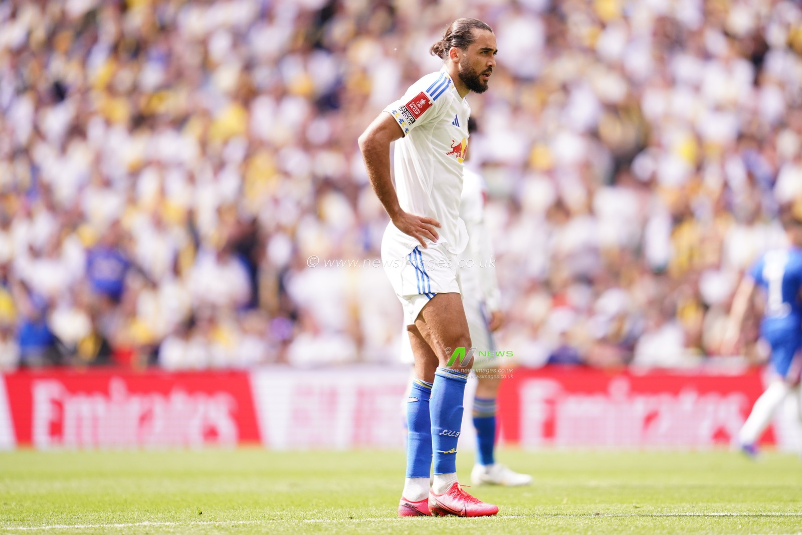 Dominic Calvert-Lewin of Leeds United during the Emirates FA Cup Semi-Final match Chelsea vs Leeds United at Wembley Stadium, London, United Kingdom on 26 April 2026

(Photo by Harvey Murphy/News Images)