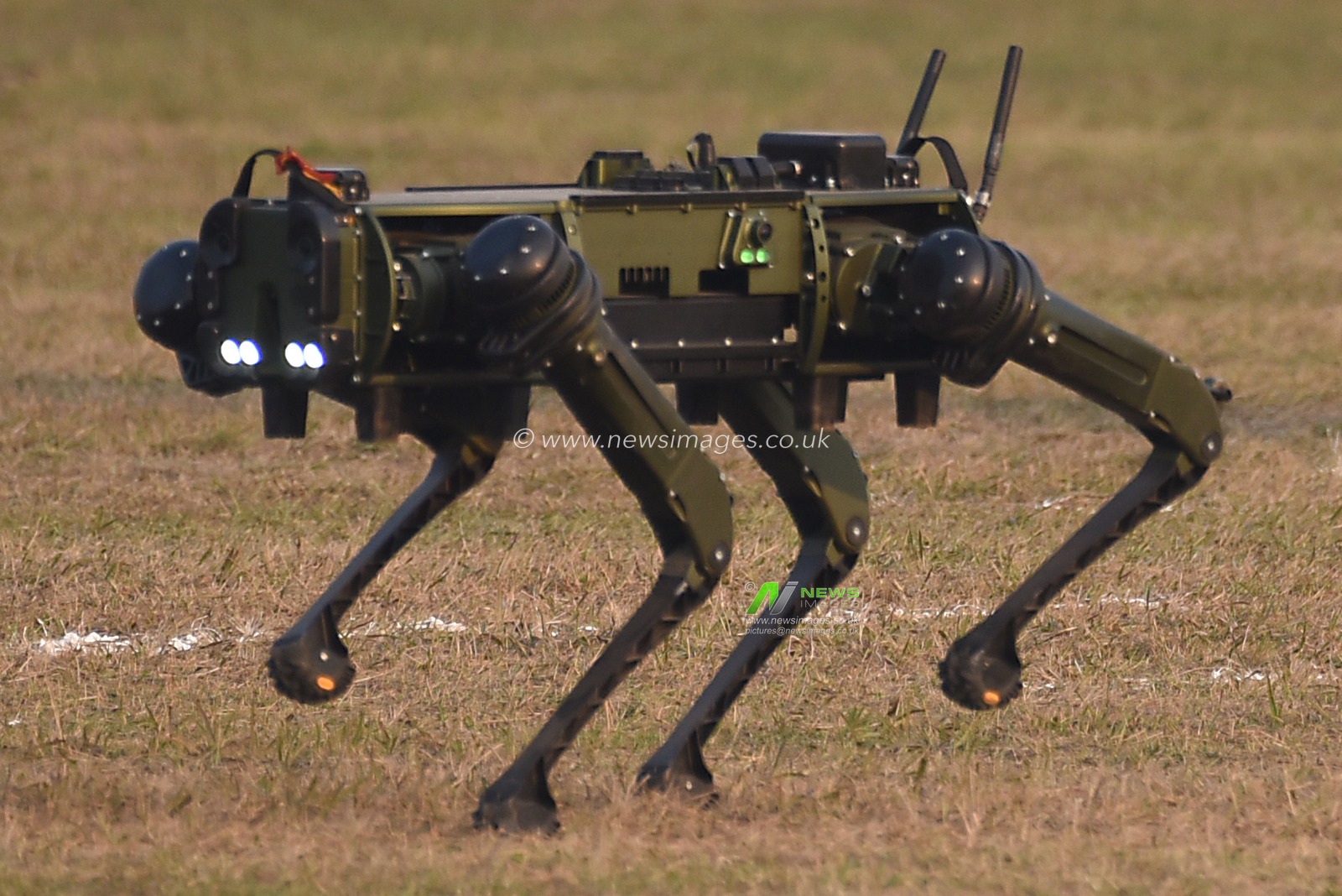 Indian Army Robotic Mule  in Kolkata, India, Monday, Dec. 16, 2024.Pictures by Debajyoti Chakraborty.'Vijay Diwas' is celebrated annually on December 16 to honour the victory of Indian armed forces over Pakistan in the 1971 Bangladesh liberation war.(Photo: Debajyoti Chakraborty/News Images)