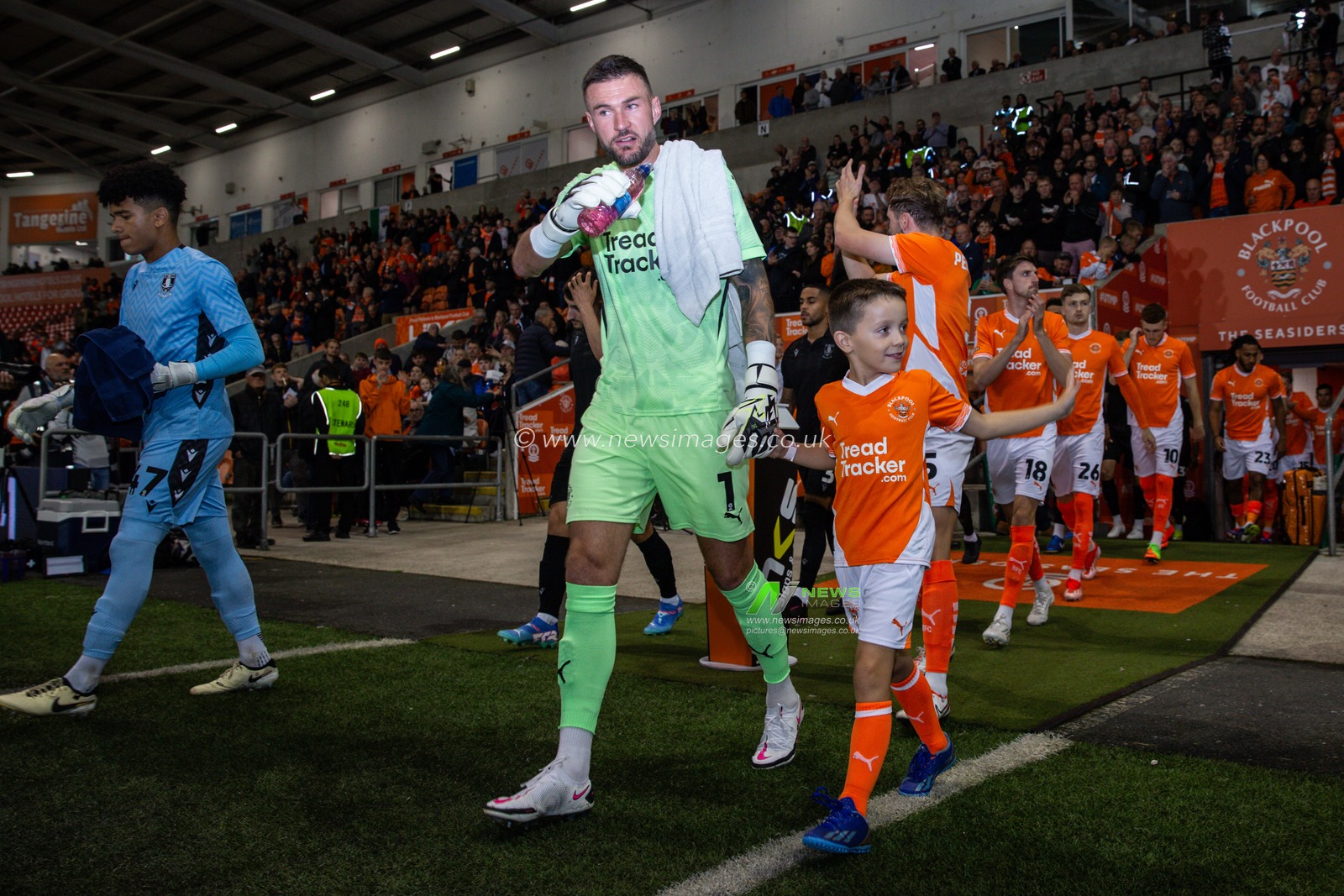 during the Carabao Cup match Blackpool vs Sheffield Wednesday at Bloomfield Road, Blackpool, United Kingdom, 17th September 2024

(Photo by Gareth Evans/News Images)