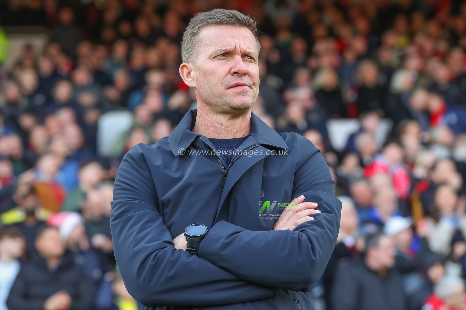 Jesse Marsch manager of Leeds United during the Premier League match Nottingham Forest vs Leeds United at City Ground, Nottingham, United Kingdom, 5th February 2023

(Photo by Gareth Evans/News Images)