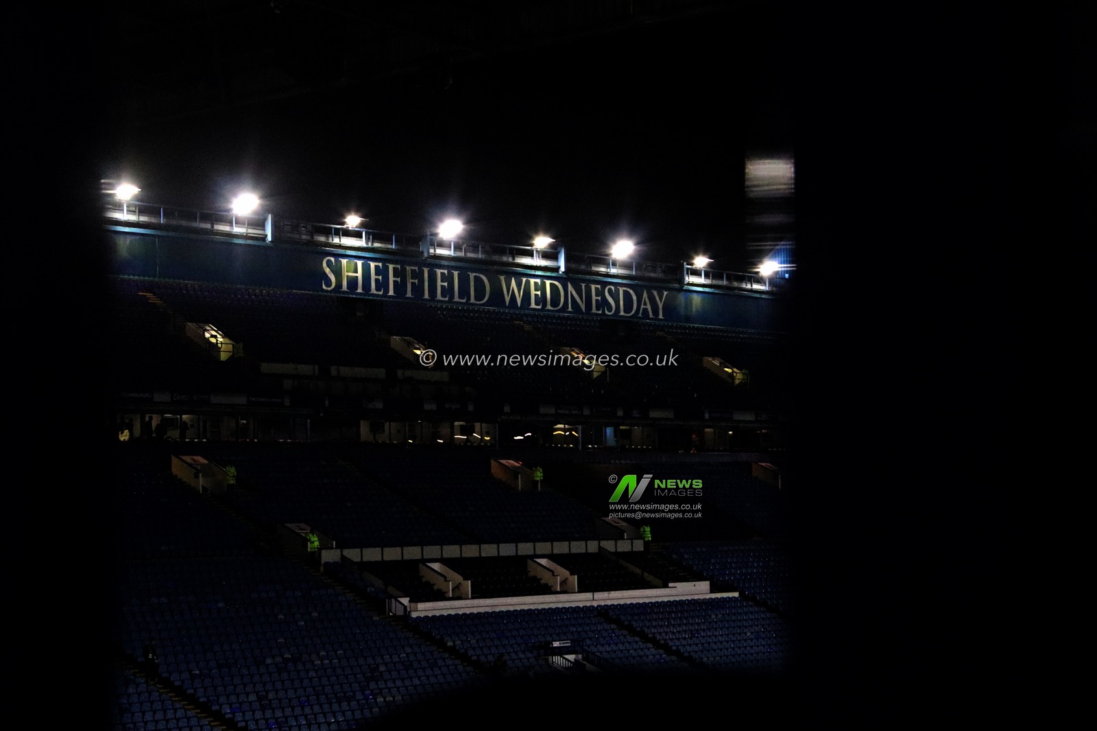 A general view of Hillsborough before the Sky Bet Championship match Sheffield Wednesday vs Derby County at Hillsborough, Sheffield, United Kingdom, 15th December 2025(Photo by Sam Eaden/News Images)*** GER AUT SUI OUT ***