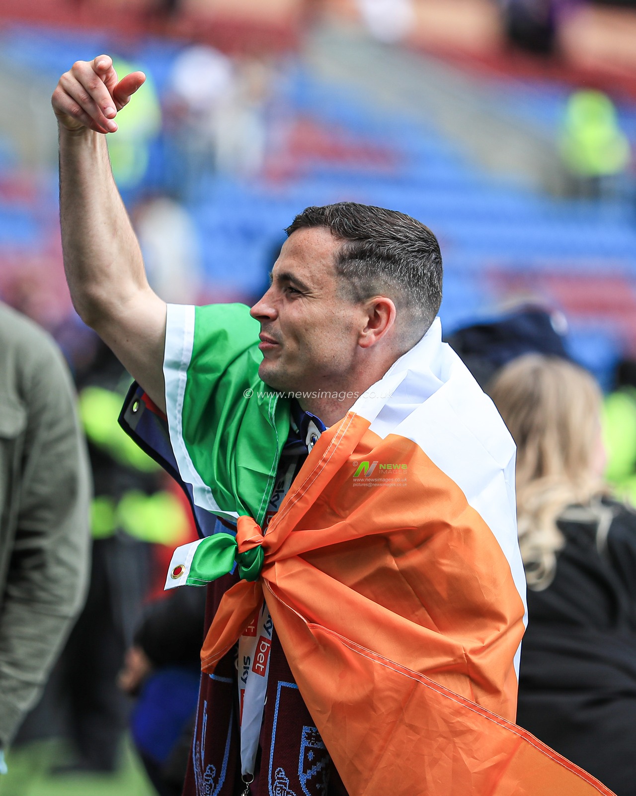 Josh Cullen of Burnley after the Sky Bet Championship match Burnley vs Millwall at Turf Moor, Burnley, United Kingdom, 3rd May 2025

(Photo by Jorge Horsted/News Images)