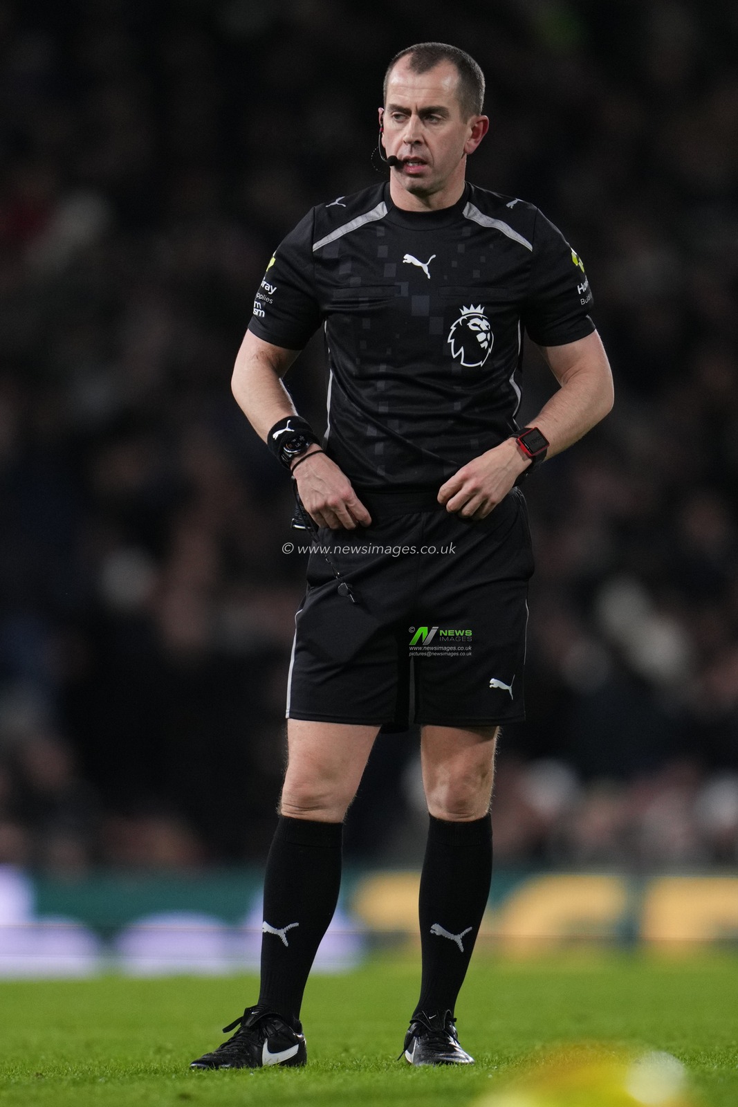 Referee Peter Bankes during the Premier League match Fulham vs Chelsea at Craven Cottage, London, United Kingdom, 7th January 2026

(Photo by Harvey Murphy/News Images)

*** GER AUT SUI OUT ***