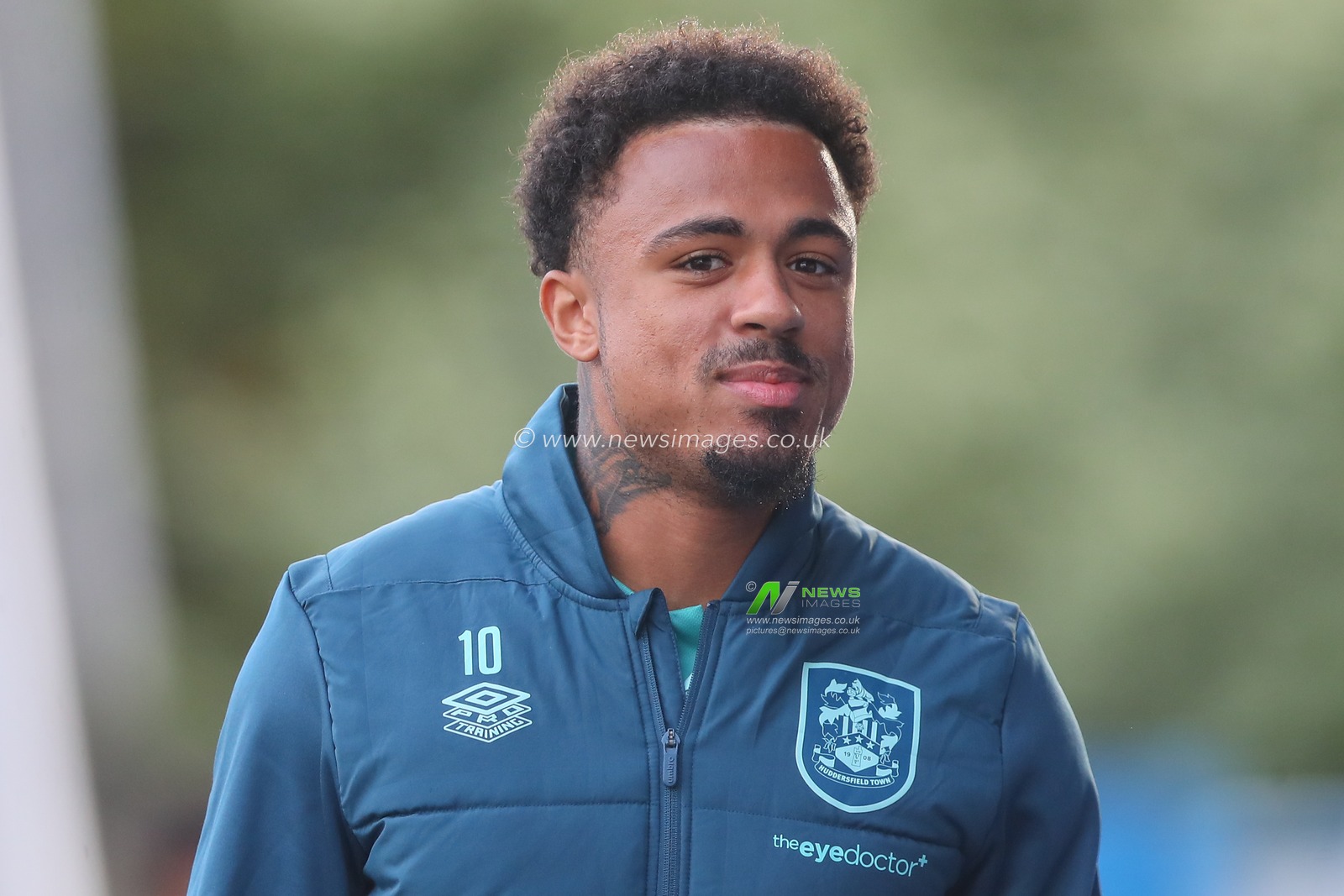 Josh Koroma #10 of Huddersfield Town arrives ahead of the Sky Bet Championship match Huddersfield Town vs Stoke City at John Smith's Stadium, Huddersfield, United Kingdom, 20th September 2023

(Photo by Gareth Evans/News Images)
