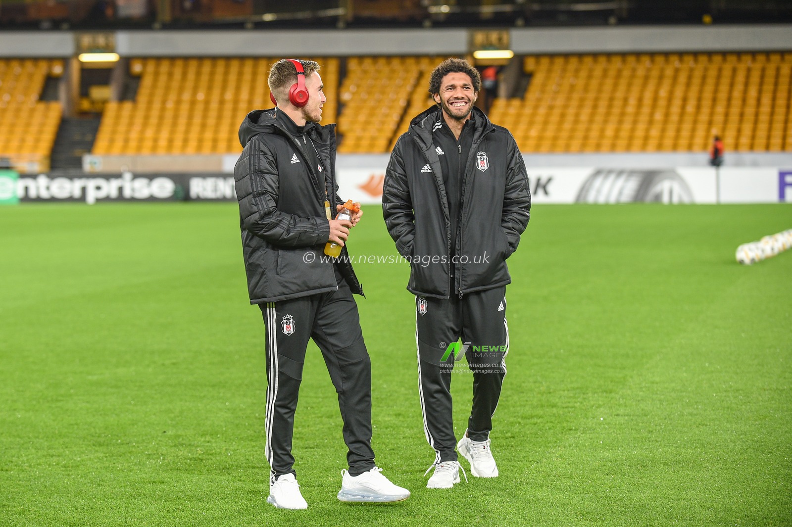 12th December 2019, Molineux, Wolverhampton, England; UEFA Europa League, Wolverhampton Wanderers v Besiktas : Besiktas arrive at Molineux

Credit: Richard Long/News Images