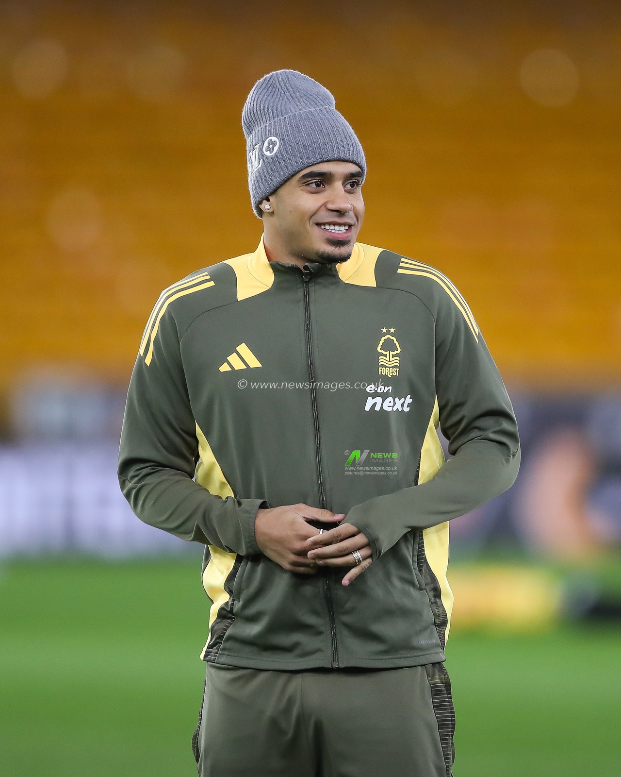 Murillo of Nottingham Forest arrives ahead of the Premier League match Wolverhampton Wanderers vs Nottingham Forest at Molineux, Wolverhampton, United Kingdom, 6th January 2025

(Photo by Gareth Evans/News Images)