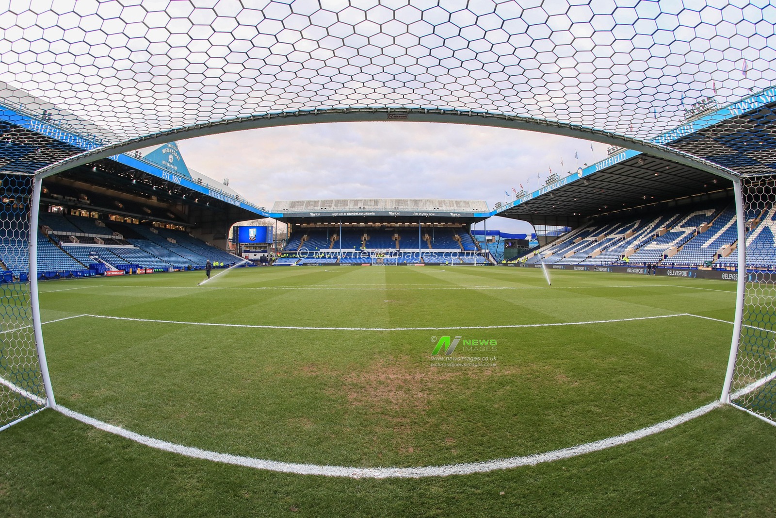 4th March 2020, Hillsborough, Sheffield, England; Emirates FA Cup FA Cup 5th Round, Sheffield Wednesday v Manchester City : A general view of Hillsborough
