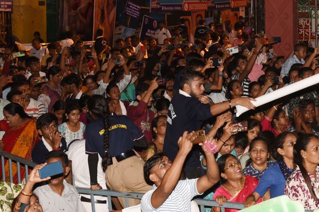 Crowds thronged at Durga Puja Pandal at Sontosh Mitra square on September 28, 2025 in Kolkata, India. The 90th edition of Santosh Mitra SquareÃ¢â‚¬â„¢s Durga Puja, themed on Ã¢â‚¬ËœOperation SindoorÃ¢â‚¬â„¢.Photo by Debajyoti Chakraborty.(Photo: Debajyoti Chakraborty/News Images)