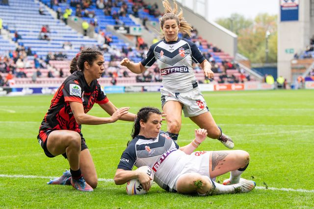 Women's Rugby League World Cup England Women v Canada Women