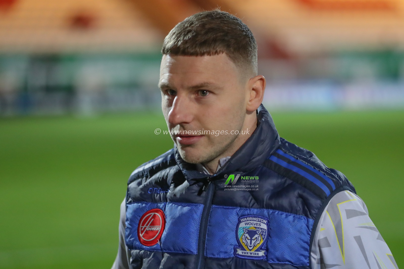 George Williams of Warrington Wolves arrives during the Betfred Super League Round 4 match Hull KR vs Warrington Wolves at Sewell Group Craven Park, Kingston upon Hull, United Kingdom, 7th March 2024

(Photo by Alfie Cosgrove/News Images)