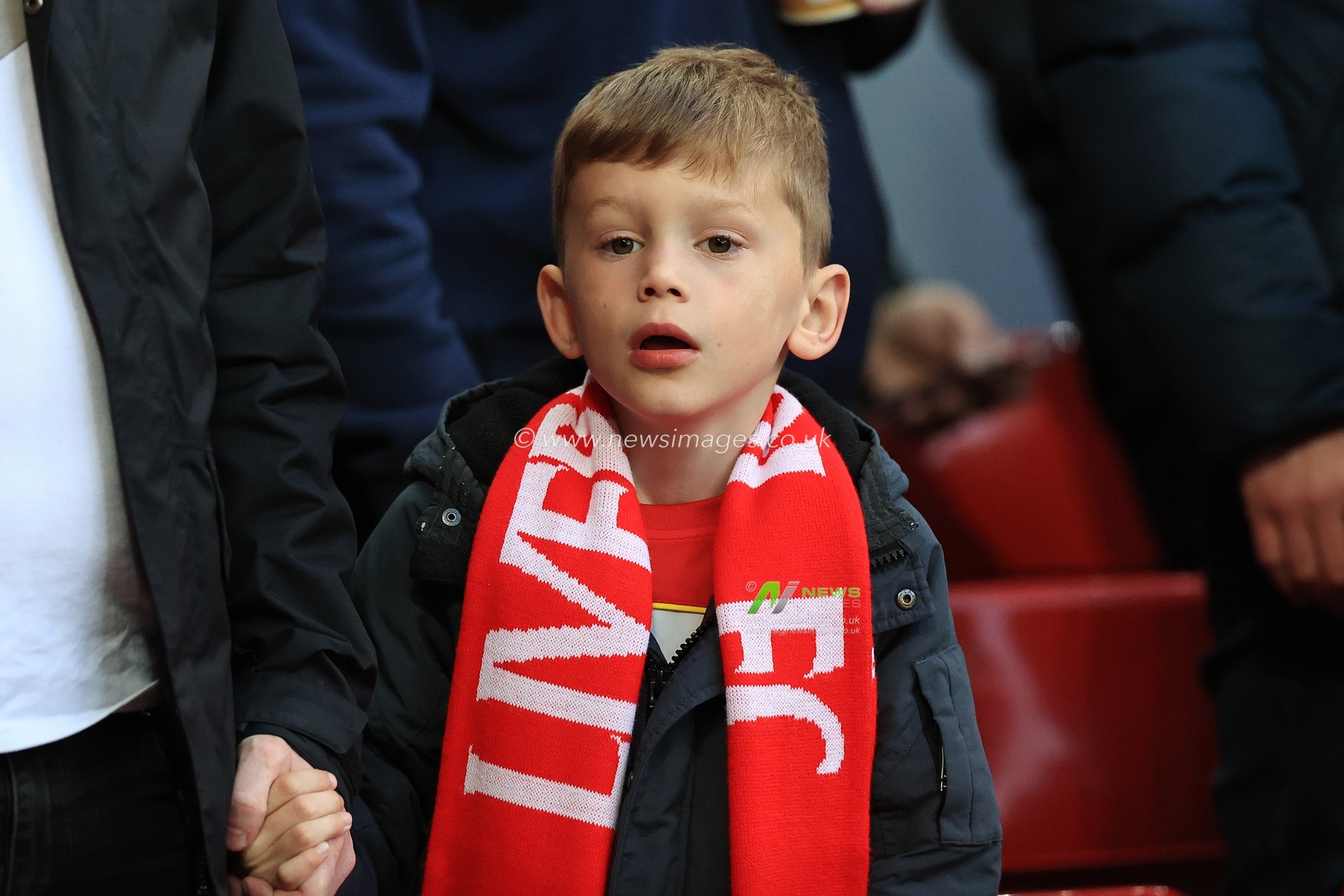 Liverpool fans prior to kick off