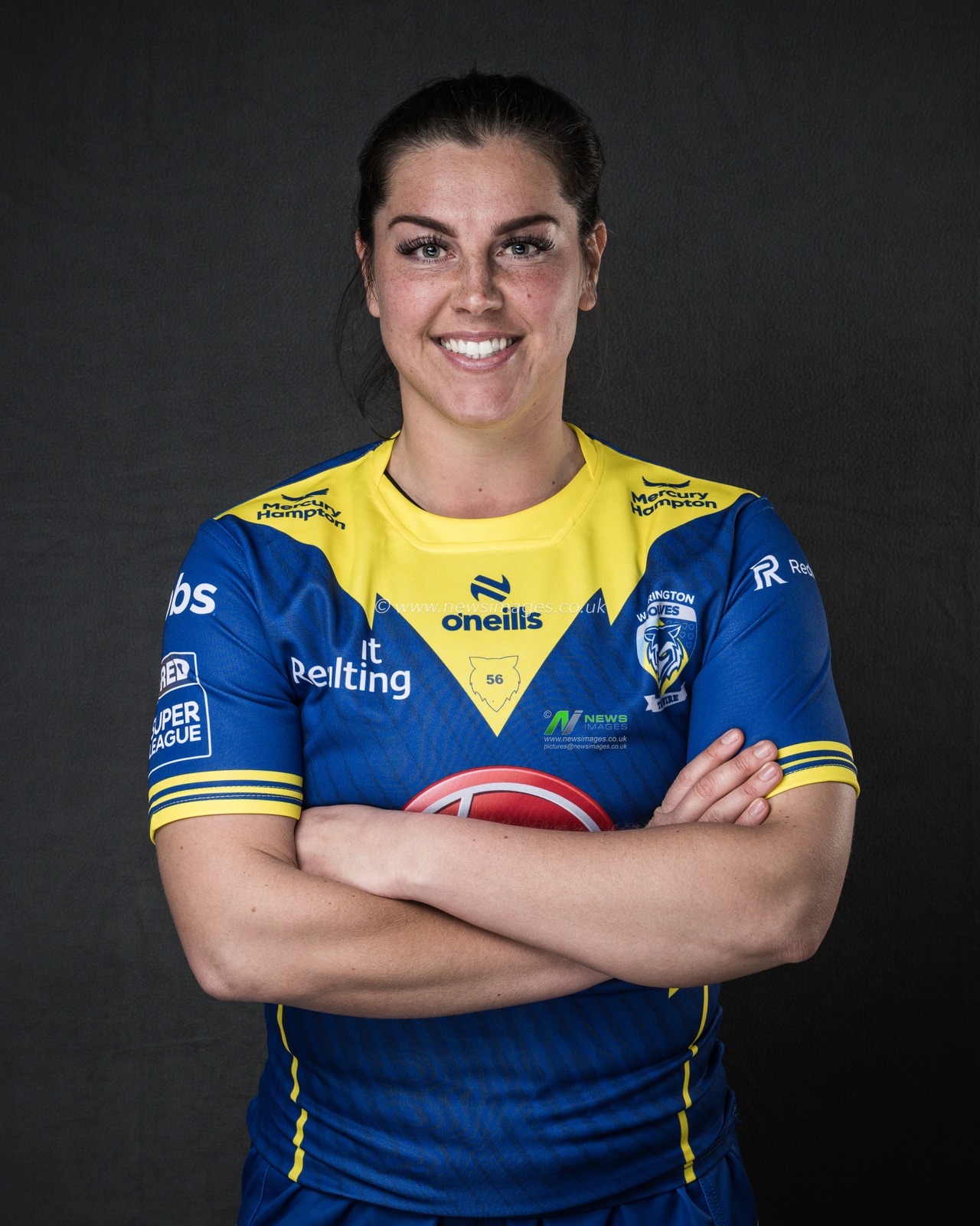 Warrington Wolves Women Headshots at Halliwell Jones Stadium, Warrington, United Kingdom, 5th March 2024

(Photo by Craig Thomas/News Images)