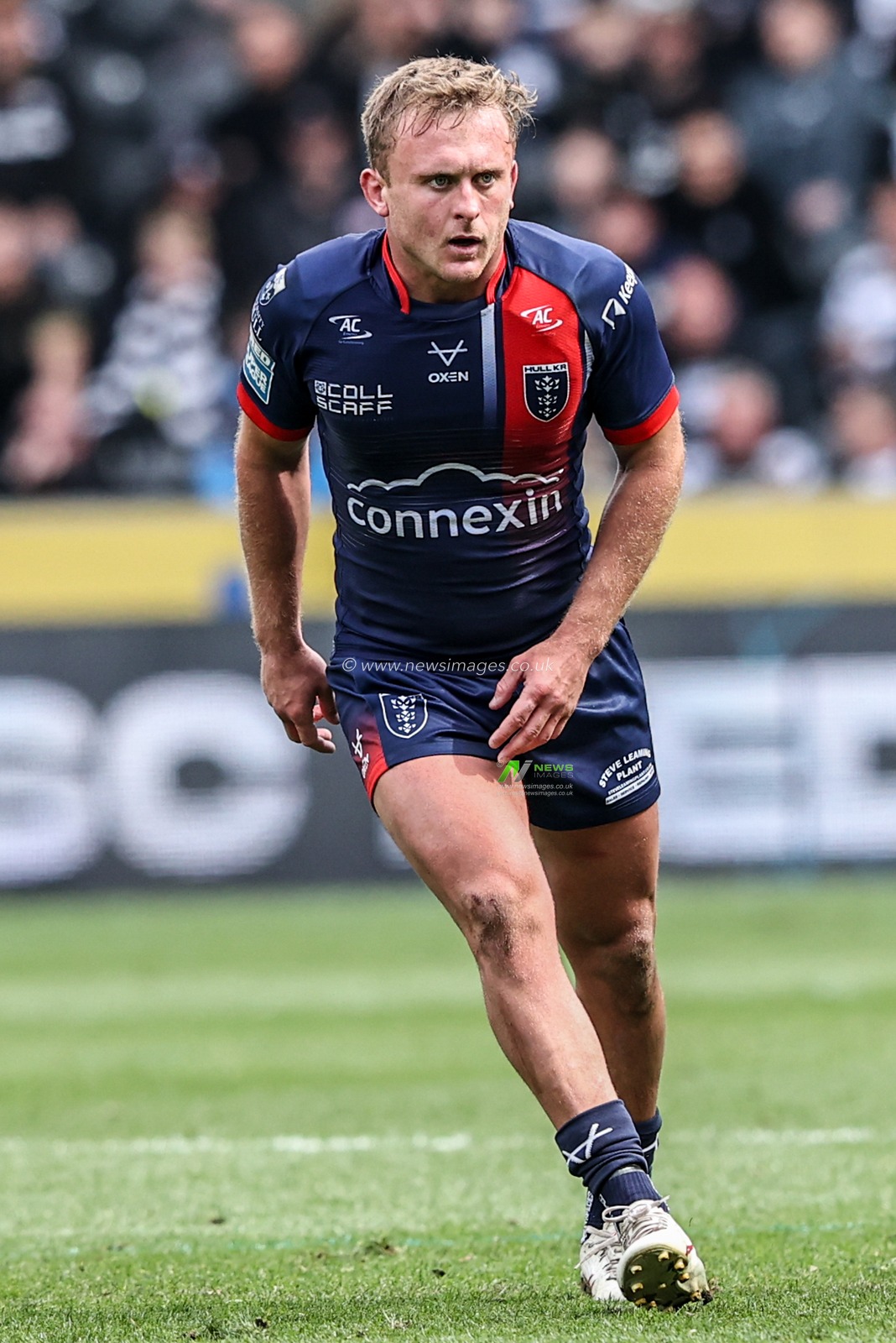 Jez Litten of Hull KR during the Betfred Super League Round 8 match Hull FC vs Hull KR at MKM Stadium, Hull, United Kingdom, 18th April 2025

(Photo by Alfie Cosgrove/News Images)