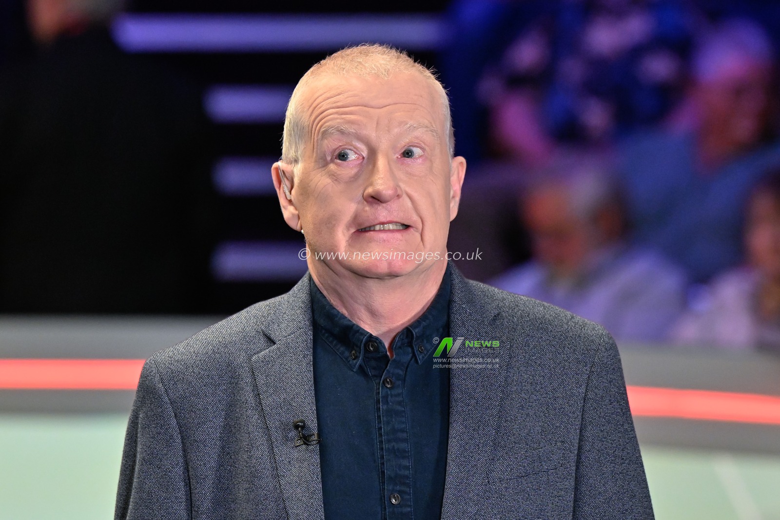 Six time World Champion Steve Davis speaks with the BBC ahead of the Cazoo World Championships 2024 at Crucible Theatre, Sheffield, United Kingdom, 4th May 2024

(Photo by Cody Froggatt/News Images)
