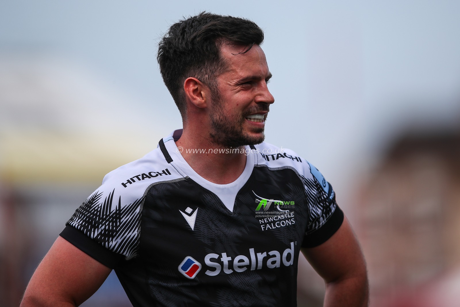 Adam Scott of Newcastle Falcons reacts during the Gallagher Premiership match Gloucester Rugby vs Newcastle Falcons at Kingsholm Stadium , Gloucester, United Kingdom, 18th May 2024

(Photo by Gareth Evans/News Images)