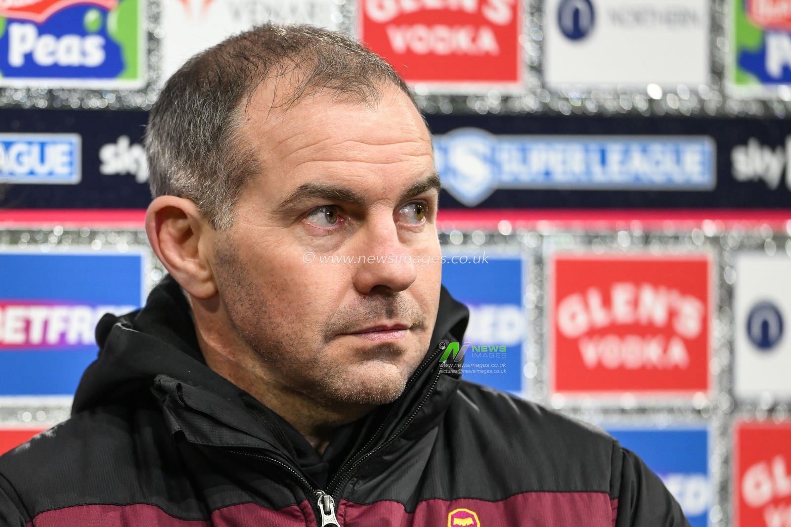 Ian Watson Head Coach of Huddersfield Giants during the pre match interviews during the Betfred Super League Round 6 match Huddersfield Giants vs St Helens at John Smith's Stadium, Huddersfield, United Kingdom, 23rd March 2023

(Photo by Craig Thomas/News Images)