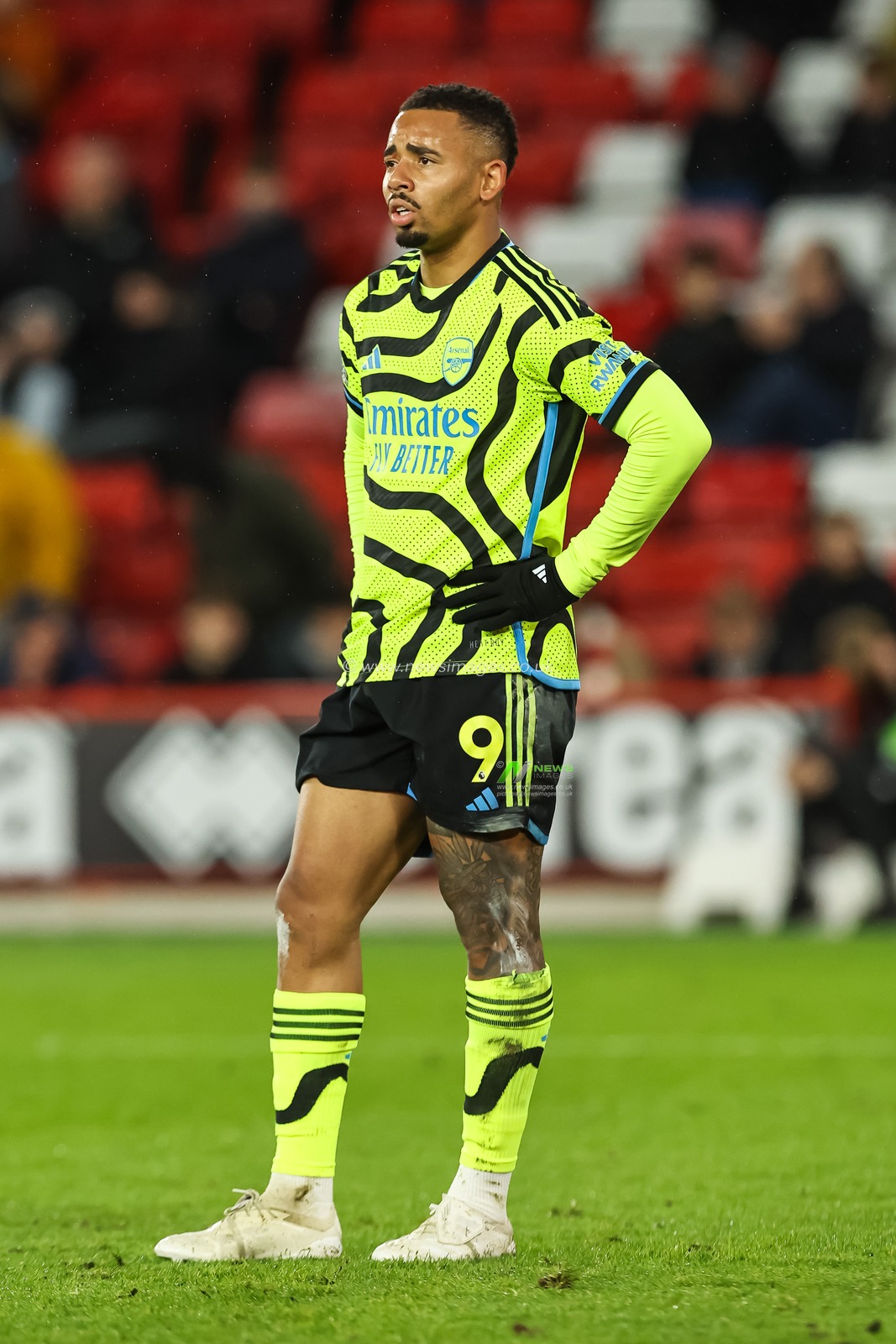 Gabriel Jesus of Arsenal during the Premier League match Sheffield United vs Arsenal at Bramall Lane, Sheffield, United Kingdom, 4th March 2024

(Photo by Mark Cosgrove/News Images)