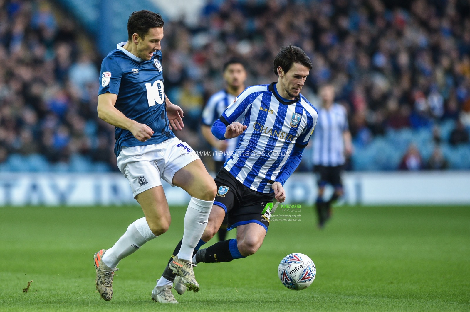 18th January 2020, Hillsborough, Sheffield, England; Sky Bet Championship, Sheffield Wednesday v Blackburn Rovers : Sam Gallagher (9) of Blackburn Rovers 

Credit: Dean Williams/News Images
