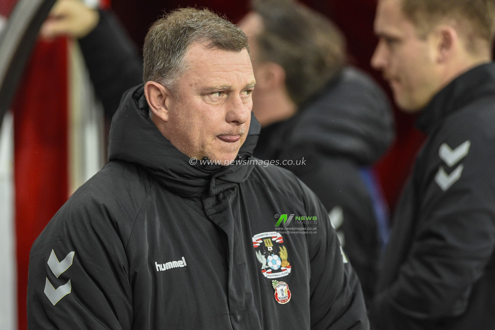 23rd November 2019, Stadium Of Light, Sunderland, England; Sky Bet League 1, Sunderland v Coventry City : Mark Robins, manager of Coventry City

Credit: Iam Burn/News Images