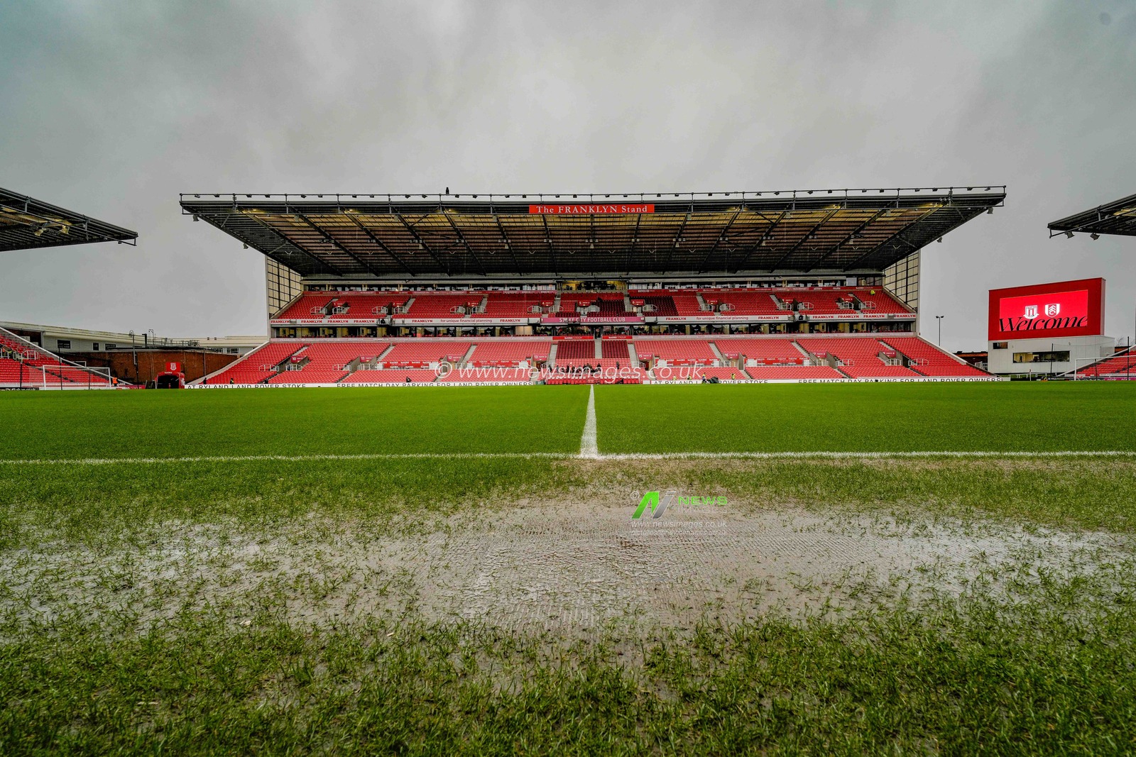 A general view of the pitch and stands during the Emirates FA Cup 4th Round  match Stoke City vs Fulham at Bet365 Stadium, Stoke On Trent, United Kingdom on 15 February 2026

(Photo by Maynard Manyowa/News Images)