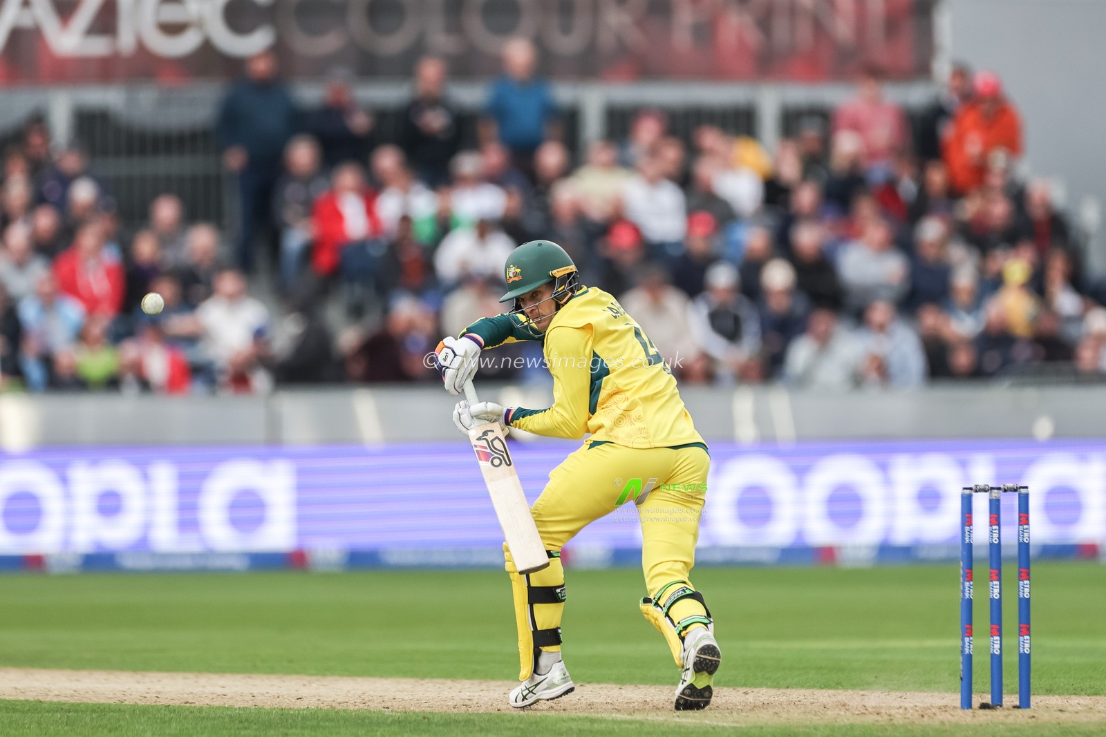 Alex Carey of Australia with a dab-scoop for a boundary, four runs during the Third Metro Bank One Day International match England vs Australia at The Seat Unique Riverside, Chester-le-street, United Kingdom, 24th September 2024

(Photo by Mark Cosgrove/News Images)