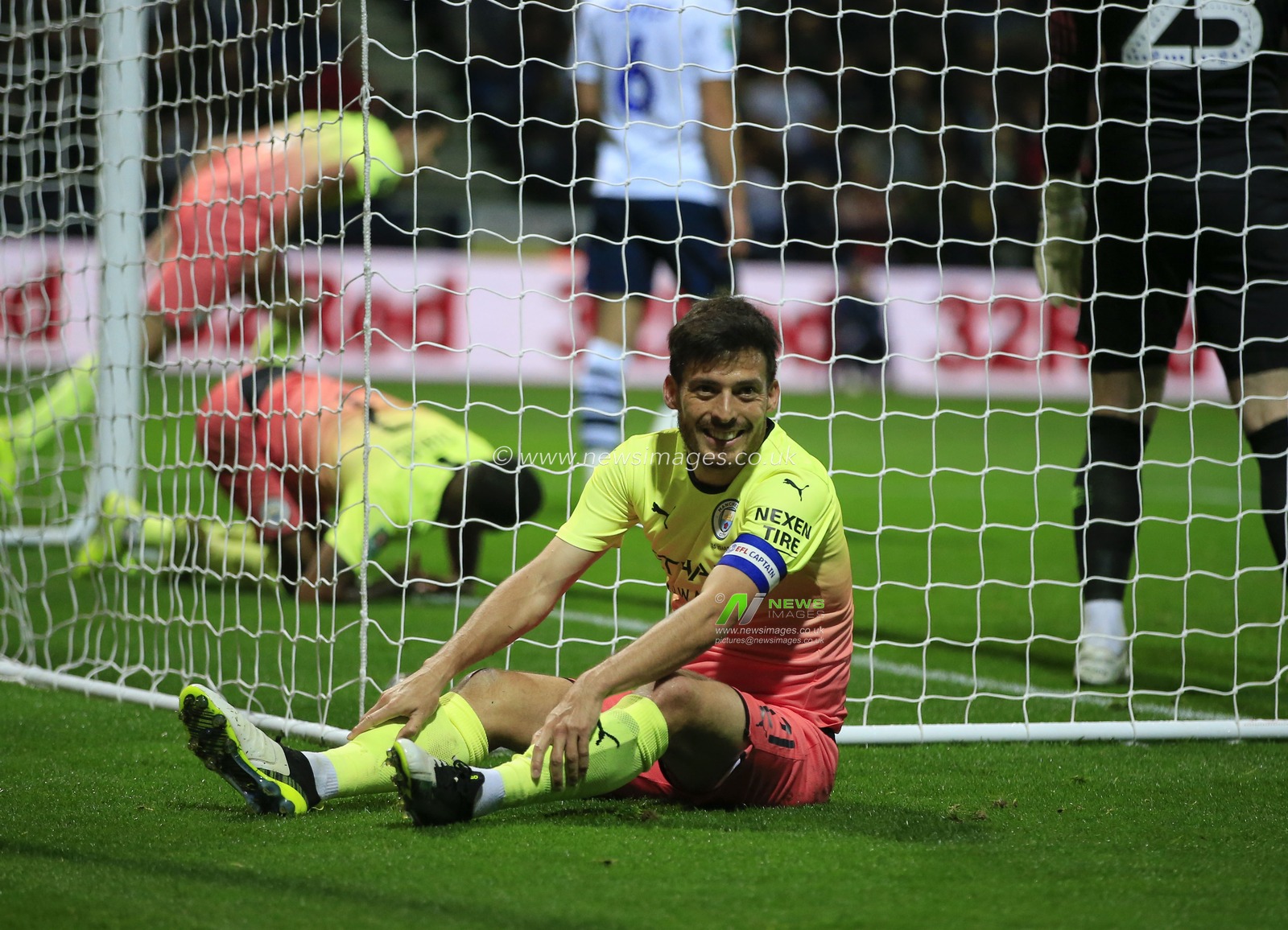 24th September 2019 , Deepdale, Preston, England; EFL Carabao Cup Football, Third Round Preston North End vs Manchester City ;  David Silva (21) of Manchester City rues his missed effort on goal

Credit: Conor Molloy/News Images

English Football League images are subject to DataCo Licence