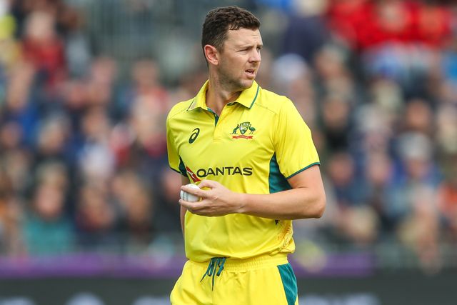 Mitchell Starc of Australia during the Fifth Metro Bank One Day International match England vs Australia at Seat Unique Stadium, Bristol, United Kingdom, 29th September 2024

(Photo by Gareth Evans/News Images)