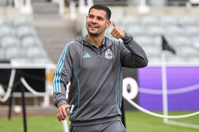 during the Pre-season friendly Newcastle United vs Espanyol at St. James's Park, Newcastle, United Kingdom, 8th August 2025

(Photo by Mark Cosgrove/News Images)