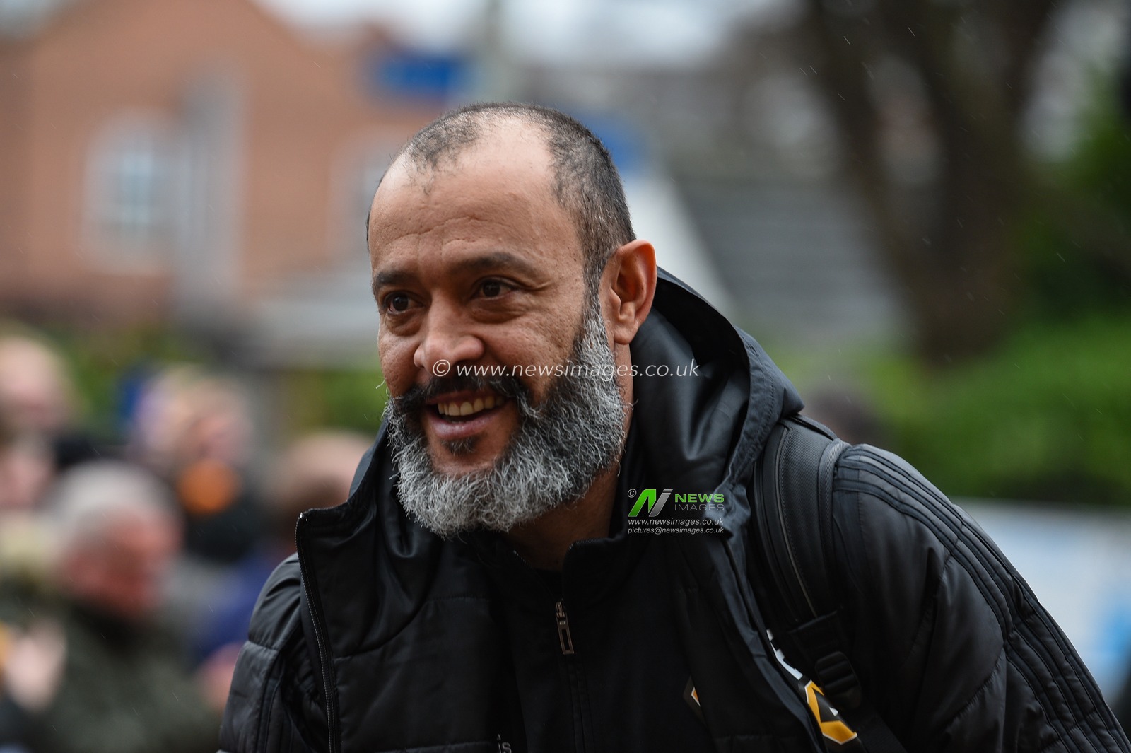 11th January 2020, Molineux, Wolverhampton, England; Premier League, Wolverhampton Wanderers v Newcastle United : Nuno Espirito Santo manager of Wolverhampton Wanderers  arrives at the Molineux Stadium

Credit: Richard Long/News Images